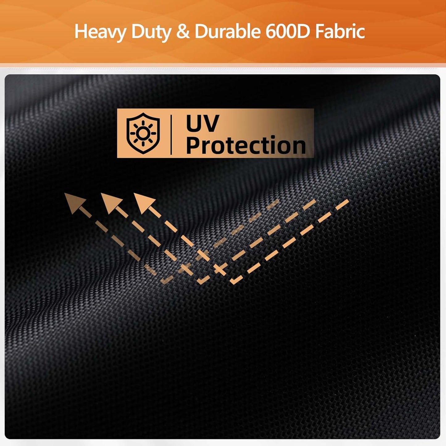 NOELIFE 24 Inch Tabletop Grill Cover for Cuisinart CGG-306/ CGG-059A/ CGG-059, Pit Boss 75275/ PB336GS/ PB100P1, Waterproof Outdoor BBQ Grilling Griddle Accessories, Black (Cover Only)