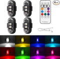 4PCS Wireless LED Strobe Lights by Elegananccy
