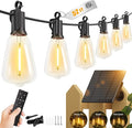 Brightown 52FT Solar String Lights Outdoor Waterproof by Brightown