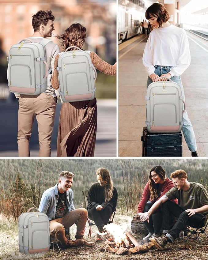 LOVEVOOK Travel Backpack For Women, 40L Carry On Backpack Flight Approved - Image 8