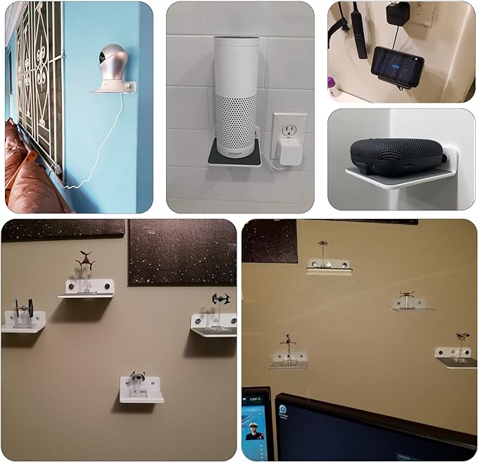 TXEsign Wall Shelf Speaker Mount, Small Wall Shelf - Image 7