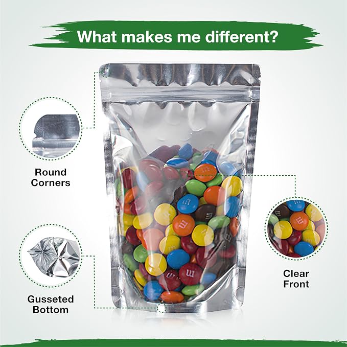 BELLE KR® 4x6 Mylar Bags Stand Up - Image 5