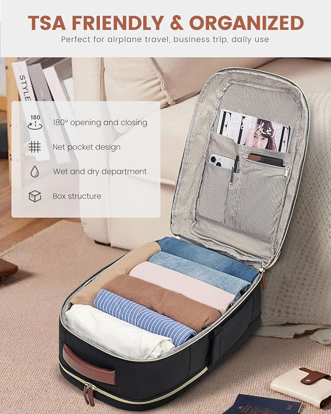LOVEVOOK Carry On Travel Backpack - Image 5