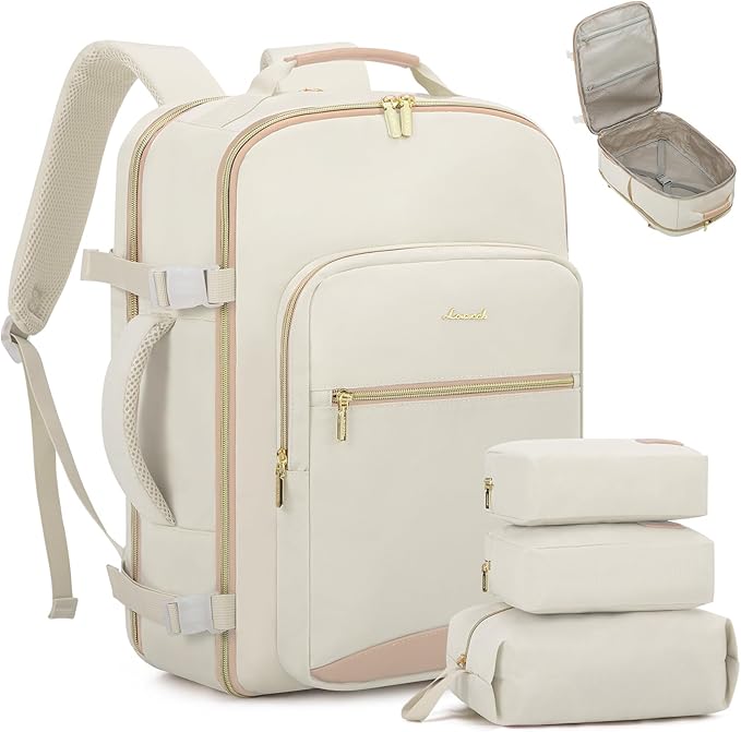 LOVEVOOK Travel Backpack for Women & Men 50L, Airline Approved Carry On by LOVEVOOK