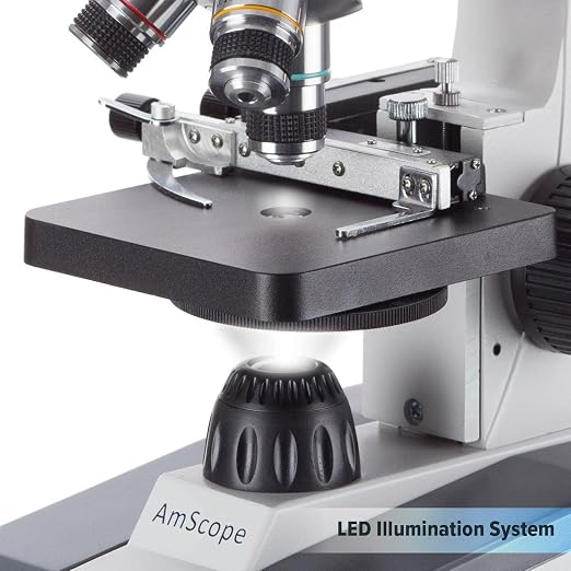 AmScope M150 Series Portable Student Monocular Compound Microscope - Image 7