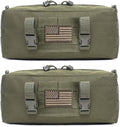 WYNEX Large Molle Pouch, Tactical Molle Bag Vertical Admin Pouch, Modular by WynexTactical