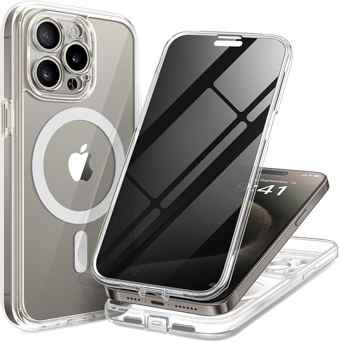 TIESZEN for iPhone 15 Pro Case, Compatible by TIESZEN