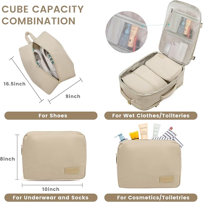 LOVEVOOK 40L Large Travel Backpack - Image 6