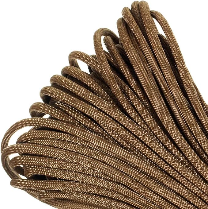 Paracord Planet Genuine Type III 550lb Paracord – Nylon Cord in Solid, and by ParacordPlanet