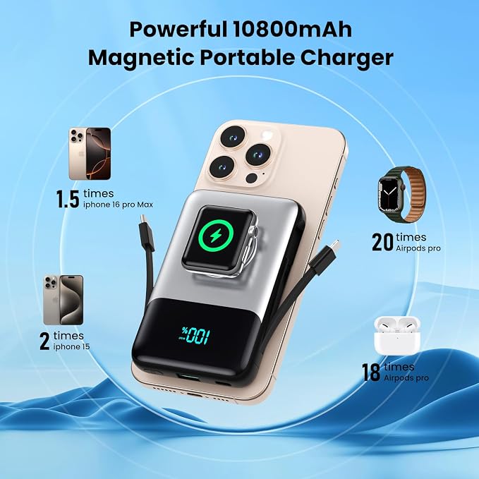 Magnetic Portable Charger for iPhone - Image 5