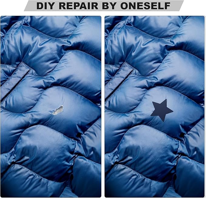 OAZ 8 Pieces 7.87 x 5.9 inch Clear Tent Repair Patches Waterproof Tape - Image 4