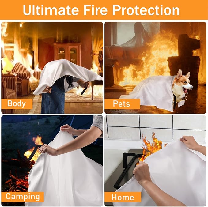 Mondoshop Fire Blankets Emergency - Image 3
