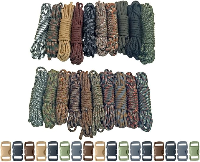 Paracord Planet 550lb Type III Paracord Combo Crafting Kits by ParacordPlanet