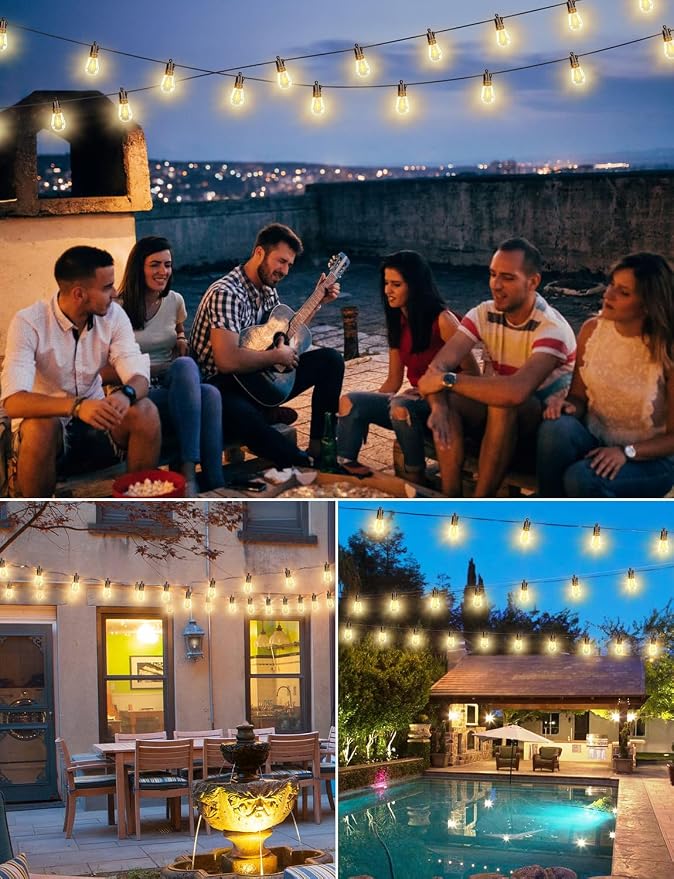Brightever 50FT LED String Lights, Outdoor Lights - Image 7