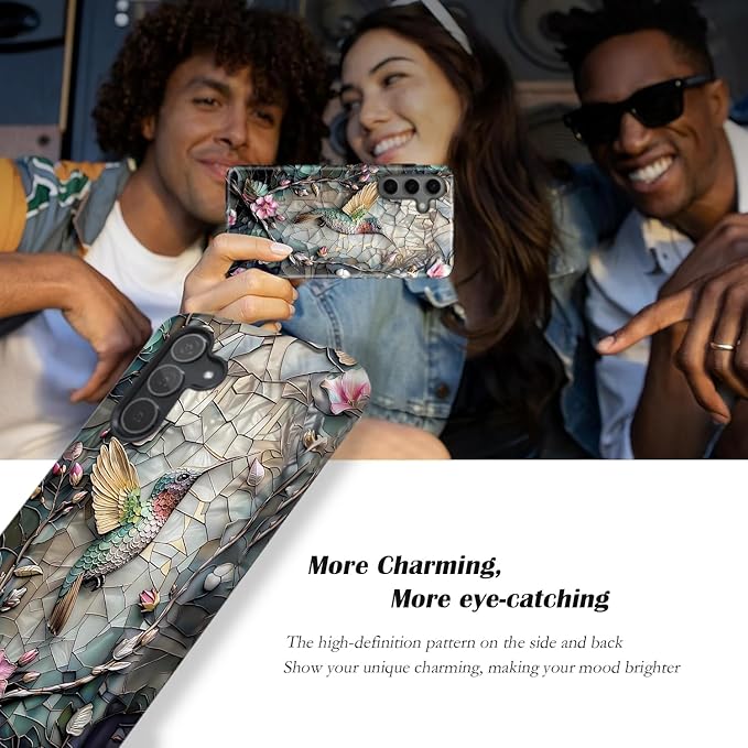 Compatible for Samsung Galaxy A37 5G Case, Dual Layer Heavy Duty 2 in 1 - Image 4