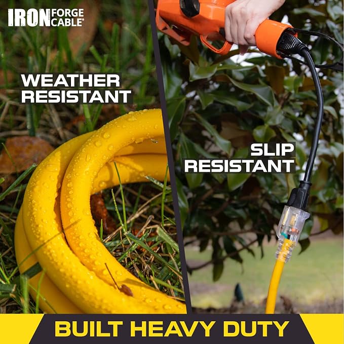 Iron Forge Cable Outdoor Extension Cord 25 Ft, 2 Pack - Image 5