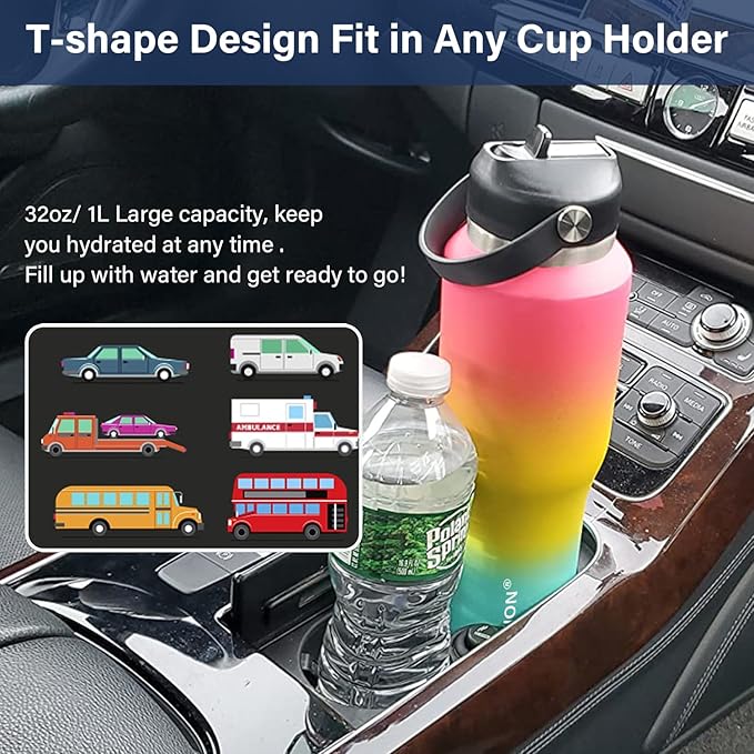 40 oz Insulated Water Bottle - Image 4