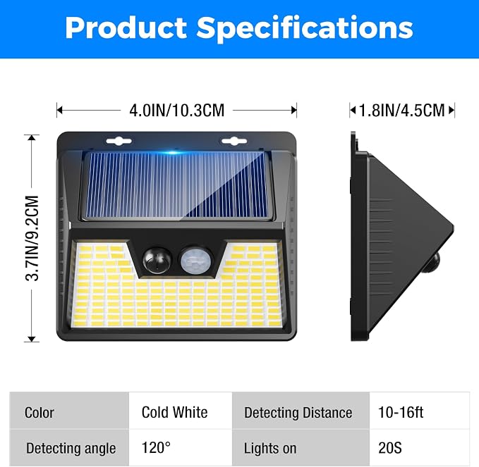 Peasur 18 Pack/140 LED Solar Lights, Outdoor Waterproof, 3 Lighting Modes - Image 7
