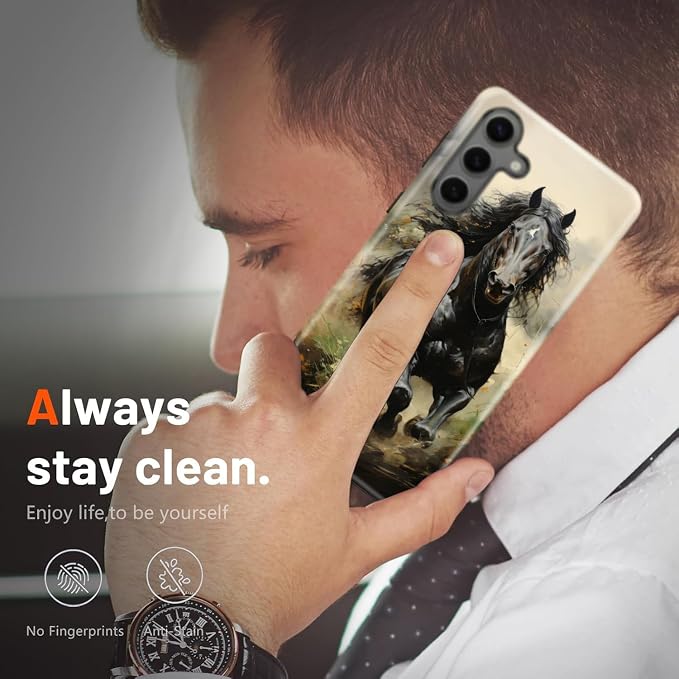 Compatible for Samsung Galaxy A17 5G Case, Dual Layer Heavy Duty 2 in 1 - Image 5