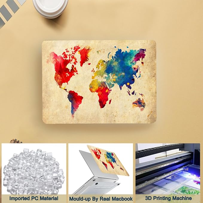Case for New MacBook Pro 15 inch 2019 2018 2017 2016 Release, Anti-Fingerprint - Image 3