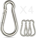 sprookber Stainless Steel Carabiner Spring Snap Hook by Sprookber