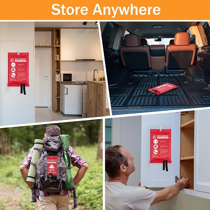 Emergency Fire Blanket for Camping Grill - Image 5