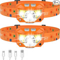 LHKNL Headlamp Flashlight, Lumen Ultra-Light Bright LED Rechargeable Headlight by LHKNLHOME