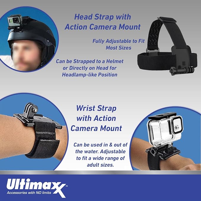 Ultimaxx GoPro HERO13 Black Action Camera Specialty Bundle - Image 4