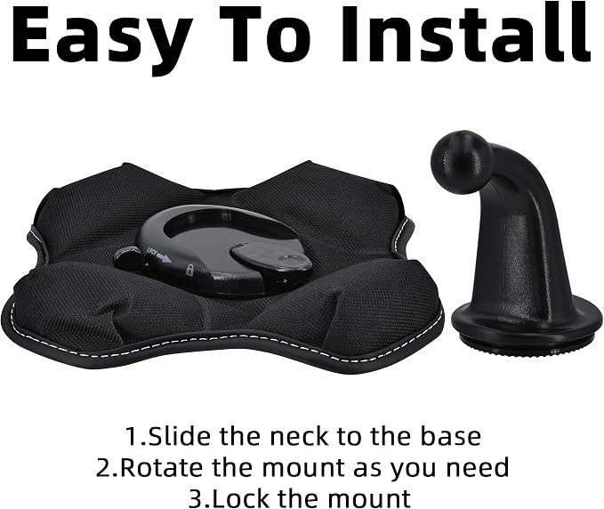 Friction Mount for Garmin GPS Vehicle Truck RV Navigator Portable NonSkid - Image 4