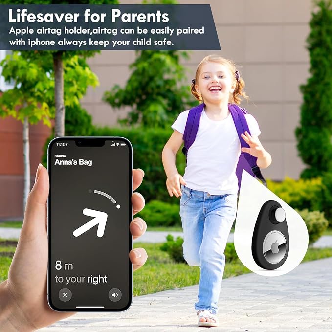 Holder for Kids Baby Toddler Hidden 2 Pack GPS Tracker Case, Anti-Removal - Image 2