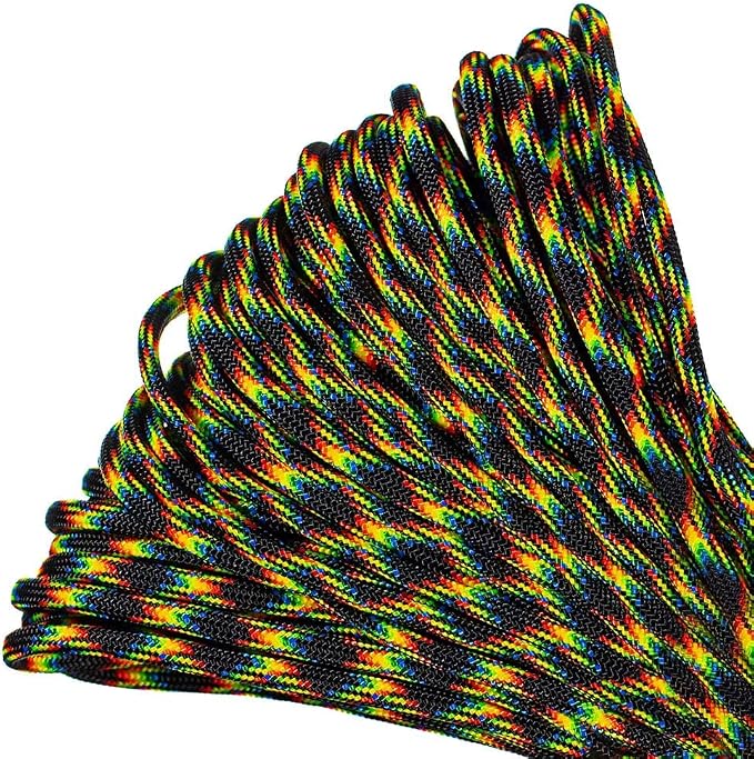 Paracord Planet 550lb Commercial Grade Paracord – 7 Strand Type III Nylon by ParacordPlanet