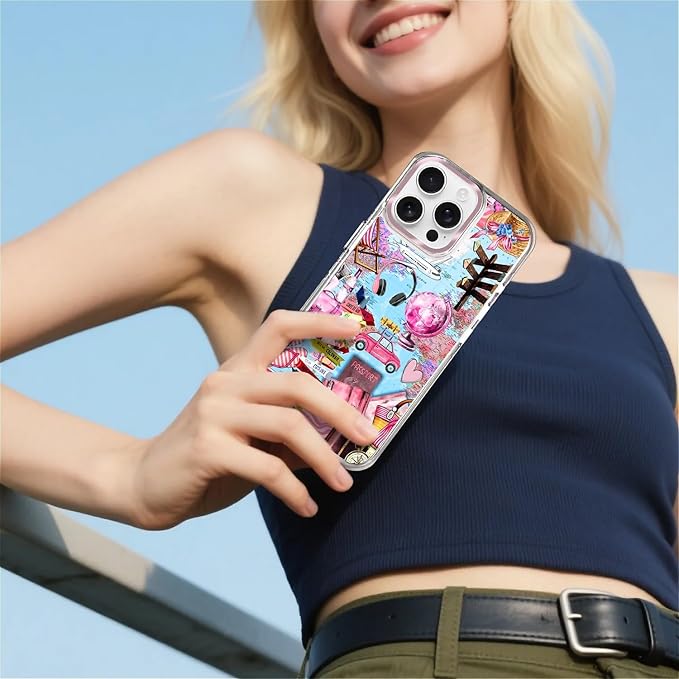 Case for iPhone 13 Pro, Cover Holiday Trip World Map Phone Case Design，for - Image 6