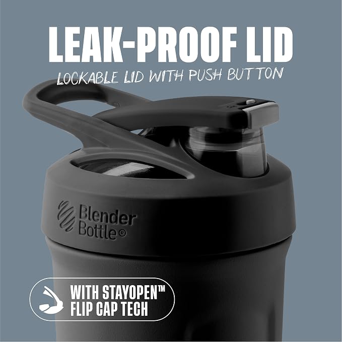 BlenderBottle Strada Shaker Cup Insulated Stainless Steel Water Bottle - Image 2