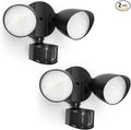 UME 2 Pack 32W 3500 Lumen LED Security Lights Motion Sensor Light Outdoor by UME