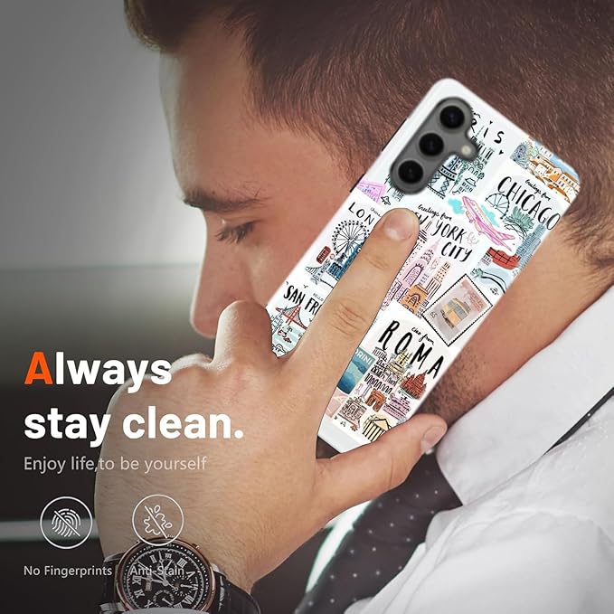 Compatible for Samsung Galaxy A37 5G Case, Dual Layer Heavy Duty 2 in 1 - Image 6