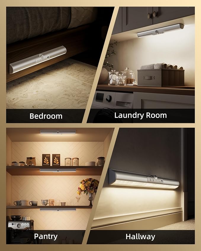 EZVALO 15-inch Motion Sensor Closet Light, 1800mAh Rechargeable - Image 6