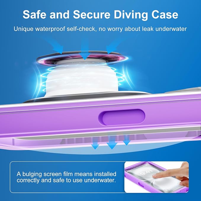 Beasyjoy Waterproof Phone Case, Underwater Phone Case - Image 5