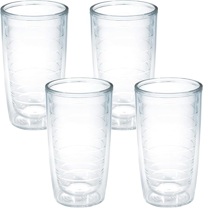 Tervis Clear & Colorful Tabletop Made in USA Double Walled Insulated Tumbler by TervisTumblerCompany
