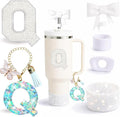 6PCS White Stanley Cup Accessories Set Fit by MOTEERLLU