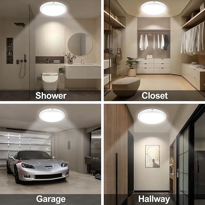 OSIDEN 2 Pack Rechargeable Motion Sensor Ceiling Light - Image 6