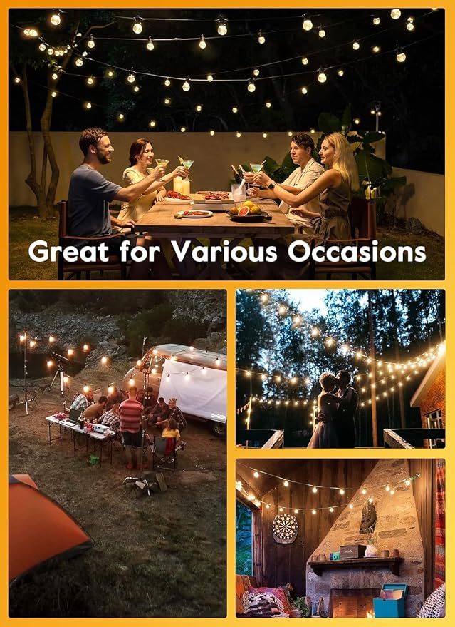 Brightown 38Ft Outdoor String Lights - Image 7