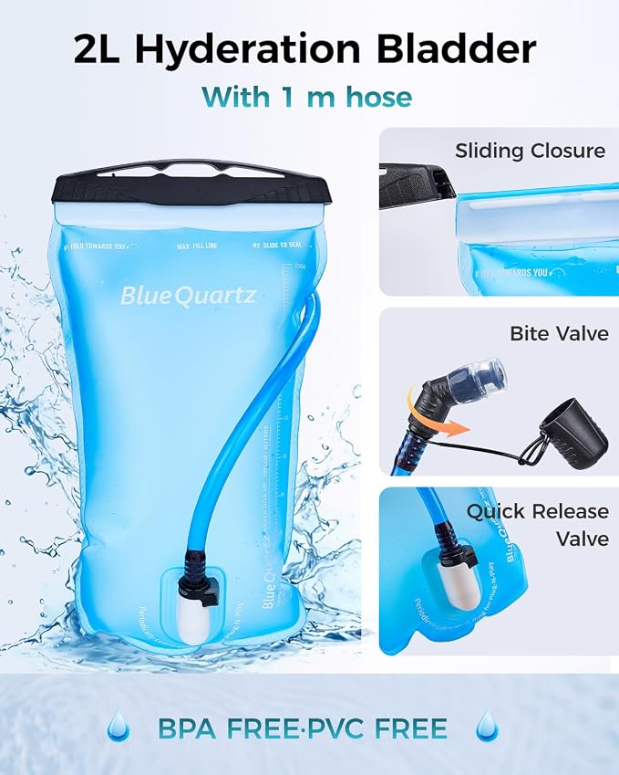 Blue Quartz Hydration Backpack - Image 4