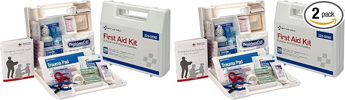 First Aid Only 223-U OSHA-Compliant First Aid Kit, All-Purpose 25-Person by FirstAidOnly
