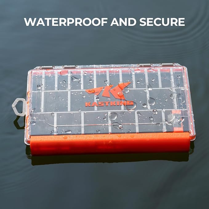 KastKing HyperSeal Waterproof Tackle Box, Waterproof 3600 and 3700 Tackle Trays - Image 2