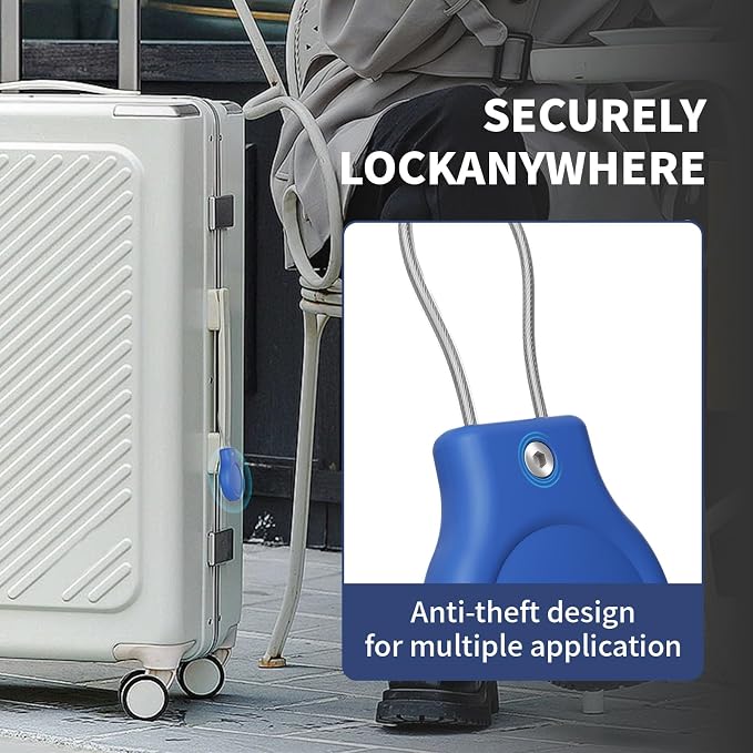 for AirTag Holder with Wire Cable, 4 Pack IPX8 Waterproof PC Hard Case - Image 4