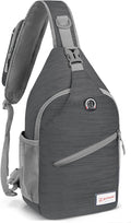 ZOMAKE Sling Bag, Small Crossbody Sling Backpack, Water Resistant Shoulder by ZOMAKE