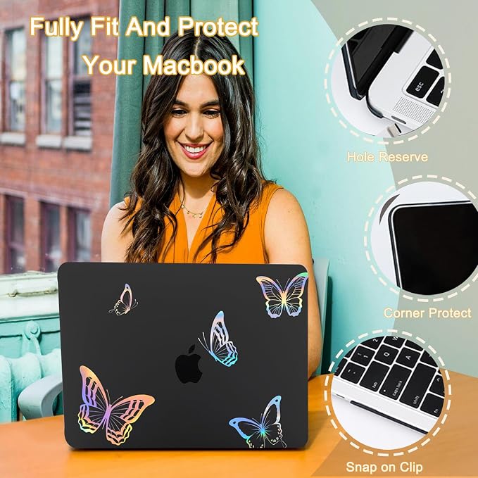 Protective Case for MacBook Pro 13 inch Retina 2015-2012 Release, 13.3" Pretty - Image 6