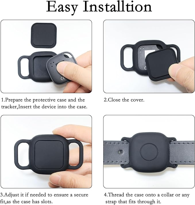 Waterproof Dog Collar Holder for Tile Life360 Mate 2024/2022 Tracker, 2 Pack - Image 4