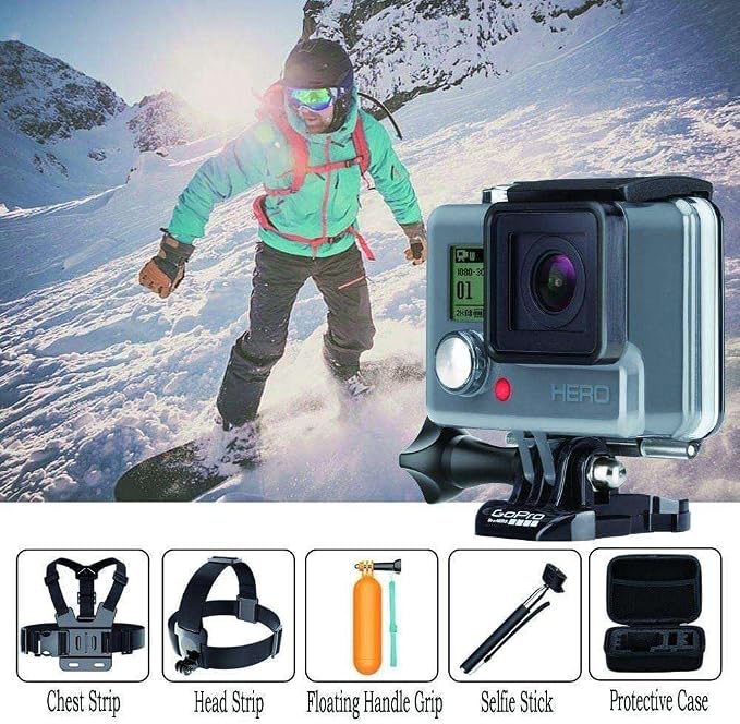 Navitech 18 in 1 Action Camera Accessories Combo Kit - Image 2