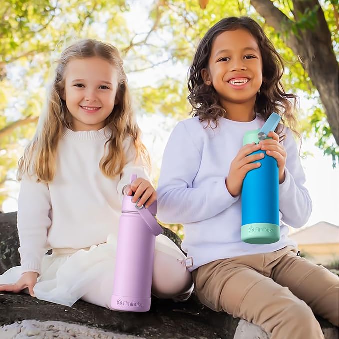Fimibuke Kids Insulated Water Bottle, 18oz BPA FREE Kids Cups - Image 7